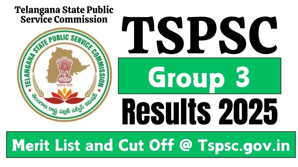 TSPSC Group 3 Result 2025