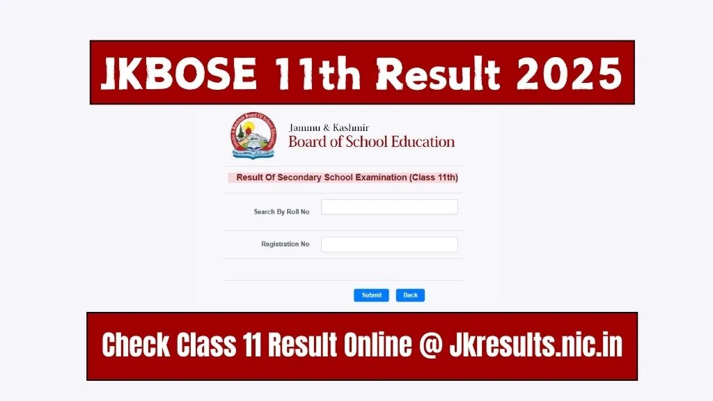 JKBOSE 11th Result 2025