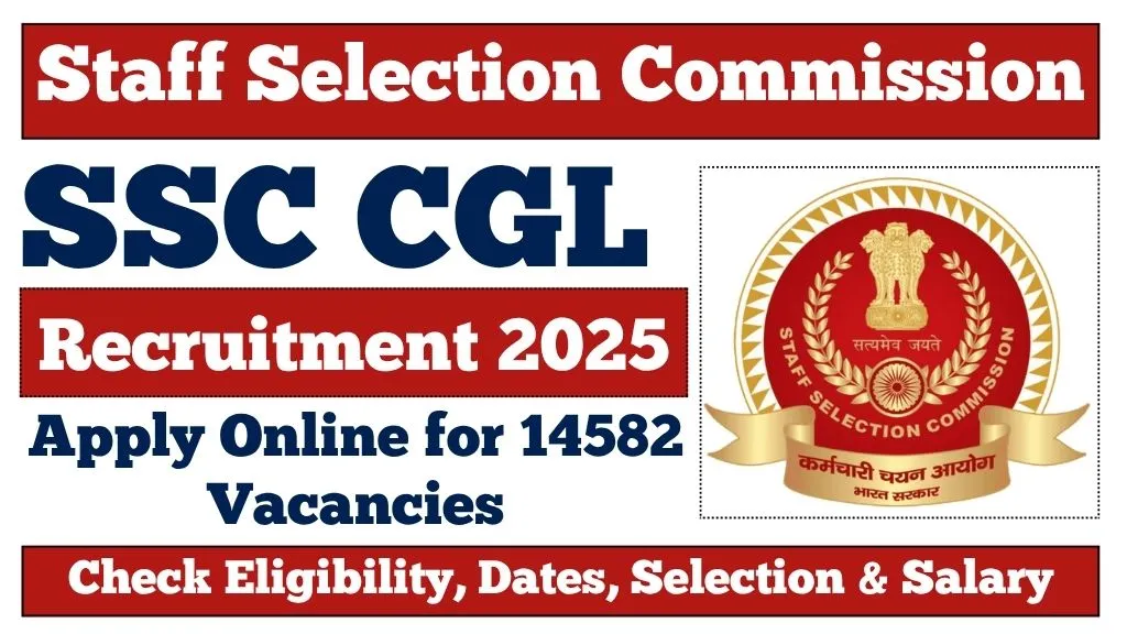 SSC CGL Recruitment 2025